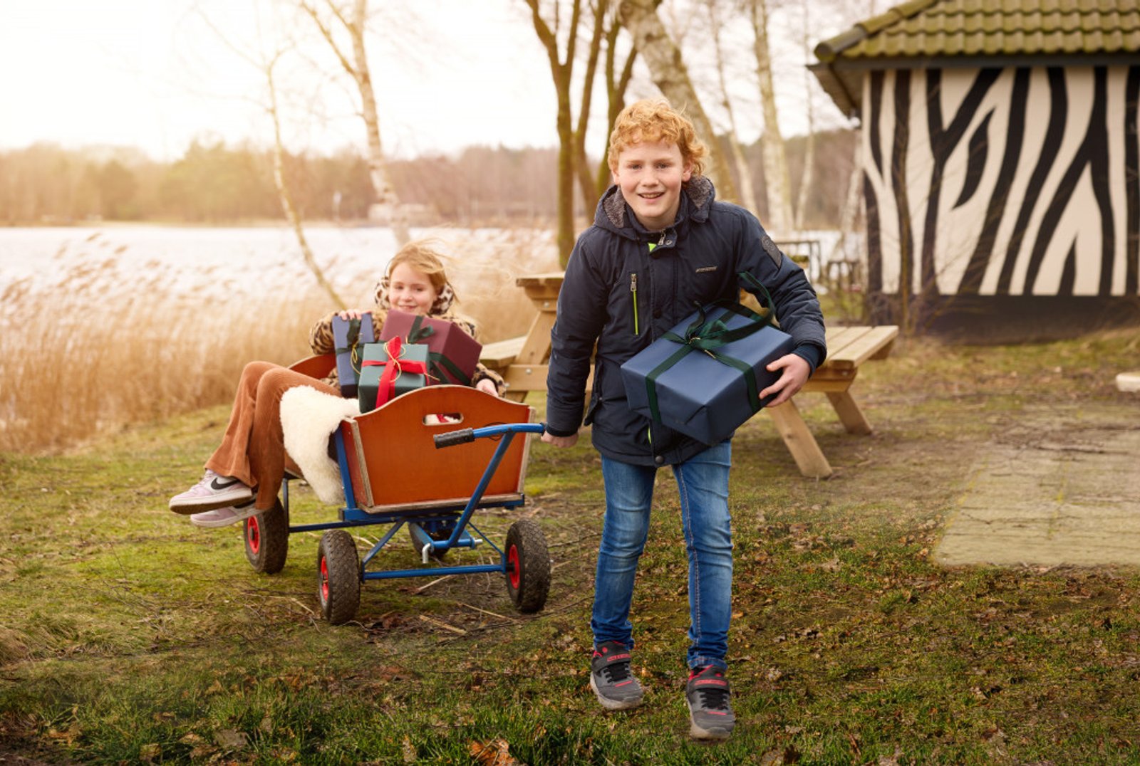 Vier Sinterklaas op een bijzondere locatie Beekse Bergen